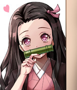 竈門禰豆子 ニコニコ静画 イラスト