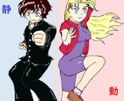 白浜兼一＆風林寺美羽