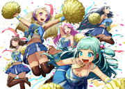 元気をもらえるチアガール