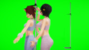 【MMDアクセサリ配布】シンプルな身長計