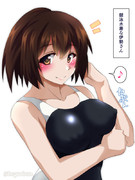 競泳水着な伊勢さん