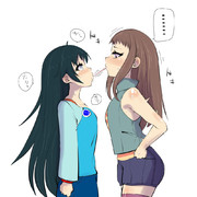 身長差 ニコニコ静画 イラスト