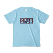 Tシャツ ライトブルー SPUR_Maple