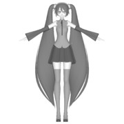 [MMD] 初音ミク NT モデル WIP