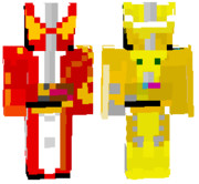 マイクラスキン　セイバー　西遊ドラゴン/エスパーダ　ゴールデンアランジーナ