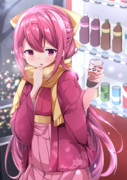 神風さんとお外で温かいものを飲みたい