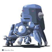 タチコマ ニコニコ静画 イラスト