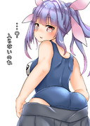 久々に着衣を命令されたときのイクちゃん