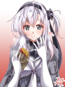 「涼月さんが・・・南瓜じゃなくて焼き芋を食べてる！」