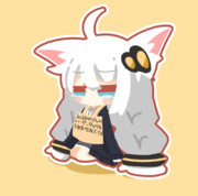 あかり犬　反省中