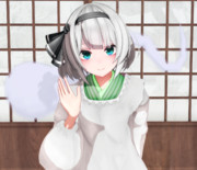 割烹着 ニコニコ静画 イラスト
