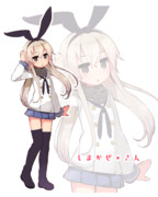 あったか装備な島風さん