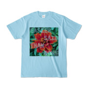 Tシャツ ライトブルー Invective_HANA