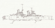 タウン級準主力巡洋艦「自作艦」