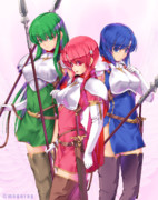 普通のペガサス三姉妹