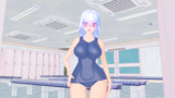 【3DCG】更衣室のスク水少女【Blender】