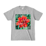 Tシャツ 杢グレー Invective_HANA