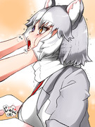 イエイヌちゃん落ち着きなさすぎて