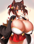 胸がデカい赤城ちゃん