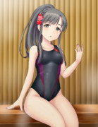 競泳水着紗枝はん（黒）