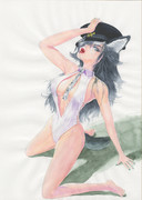 セクシィタイリクオオカミ