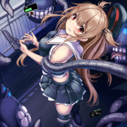 抵抗する村雨ちゃん