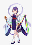 鬼の巫女っぽい子