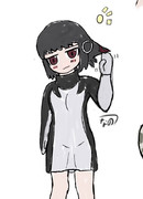 アデリーちゃん落書き