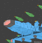 新型デスラー艦&デスラー砲艦