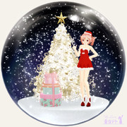 テトさんのスノードーム