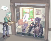 エニラちゃんとペットたち