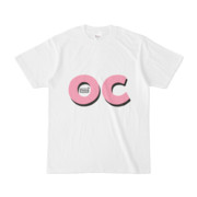 Tシャツ ホワイト 文字研究所 OC