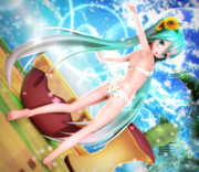 【ちびミクちゃん萌えリンク】おいで～っ♡//