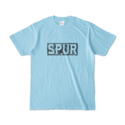 Tシャツ ライトブルー SPUR_Gravel