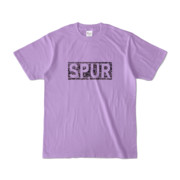 Tシャツ ライトパープル SPUR_Gravel