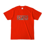 Tシャツ レッド SPUR_Gravel