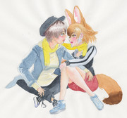 お休みもいっしょ