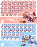【配布】ことのはしゃ：座り絵