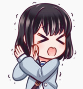 ネズ耳なしビカラ（GIF）