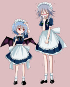 メイドおぜうと咲夜さん