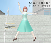 ［MMD CDジャケットパロ］ シャウト・トゥ・ザ・トップ