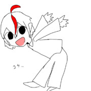 めちゃ適当に描いた擬人化ク☆中鳥