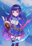 湖の魔法少女。