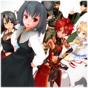 MMDで干支引き継ぎ式【子→丑】