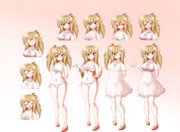 さとうささら立ち絵素材