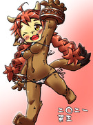 お年賀牛ビキニドワ子