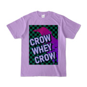 Tシャツ | ライトパープル | CROW_WHEY_CROW