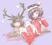 赤頬のトナカイ