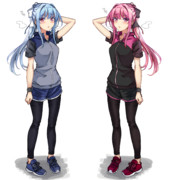 スポーツウェア ニコニコ静画 イラスト