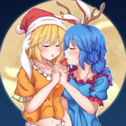 クリスマスあおりんご